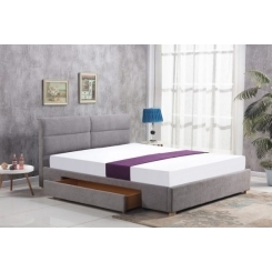 Кровать MERIDA 160 HALMAR светло-серый