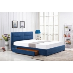 Кровать MERIDA 160 HALMAR синий