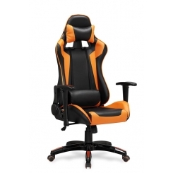 Кресло офисное DEFENDER HALMAR черно-оранжевый