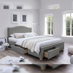 Кровать Signal Celine 160X200 серый